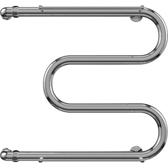 Полотенцесушитель водяной TERMINUS AISI М-ОБРАЗНЫЙ 32х2 600х600 с полкой